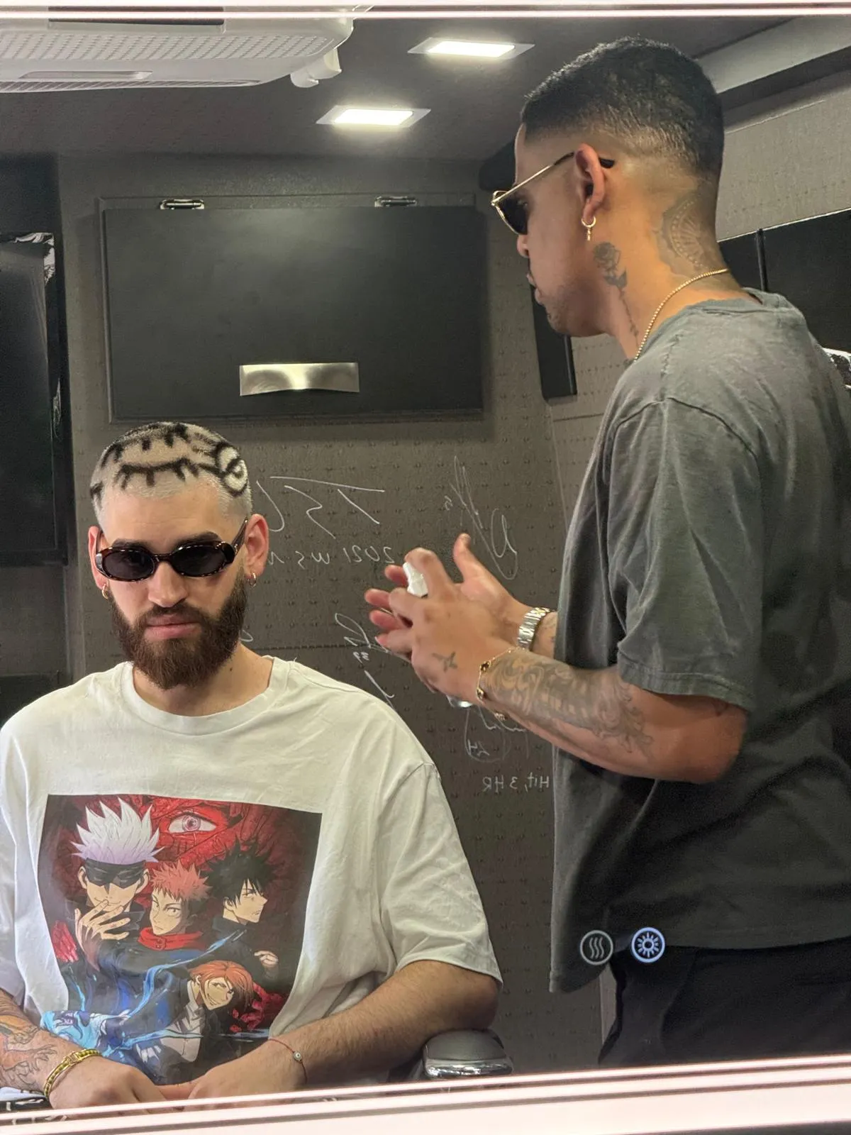 Cliente de Oriam durante una visita privada