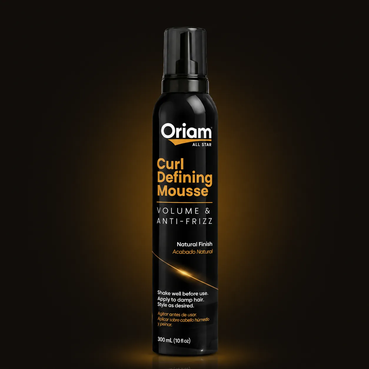 Bote del Curl Defining Mousse de Oriam All Star